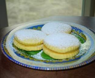 Alfajores (biscuits à la farine de maïs)