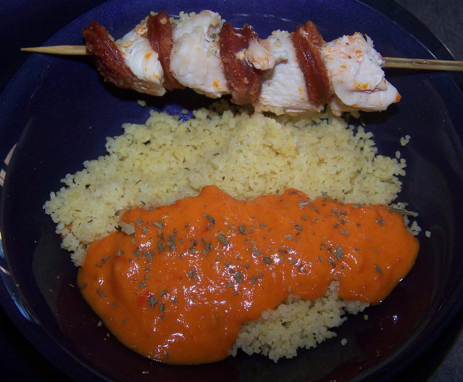 Alibaba de viandes et son couscous