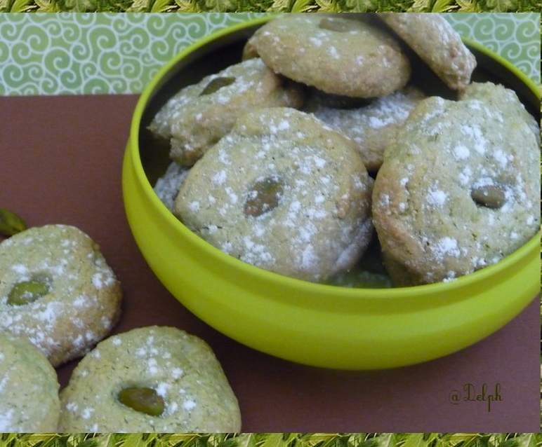 Amaretti à la pistache