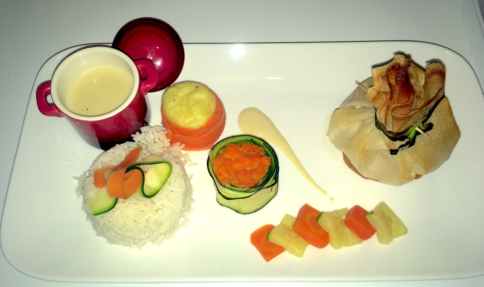 Aumônière de suprême de volaille