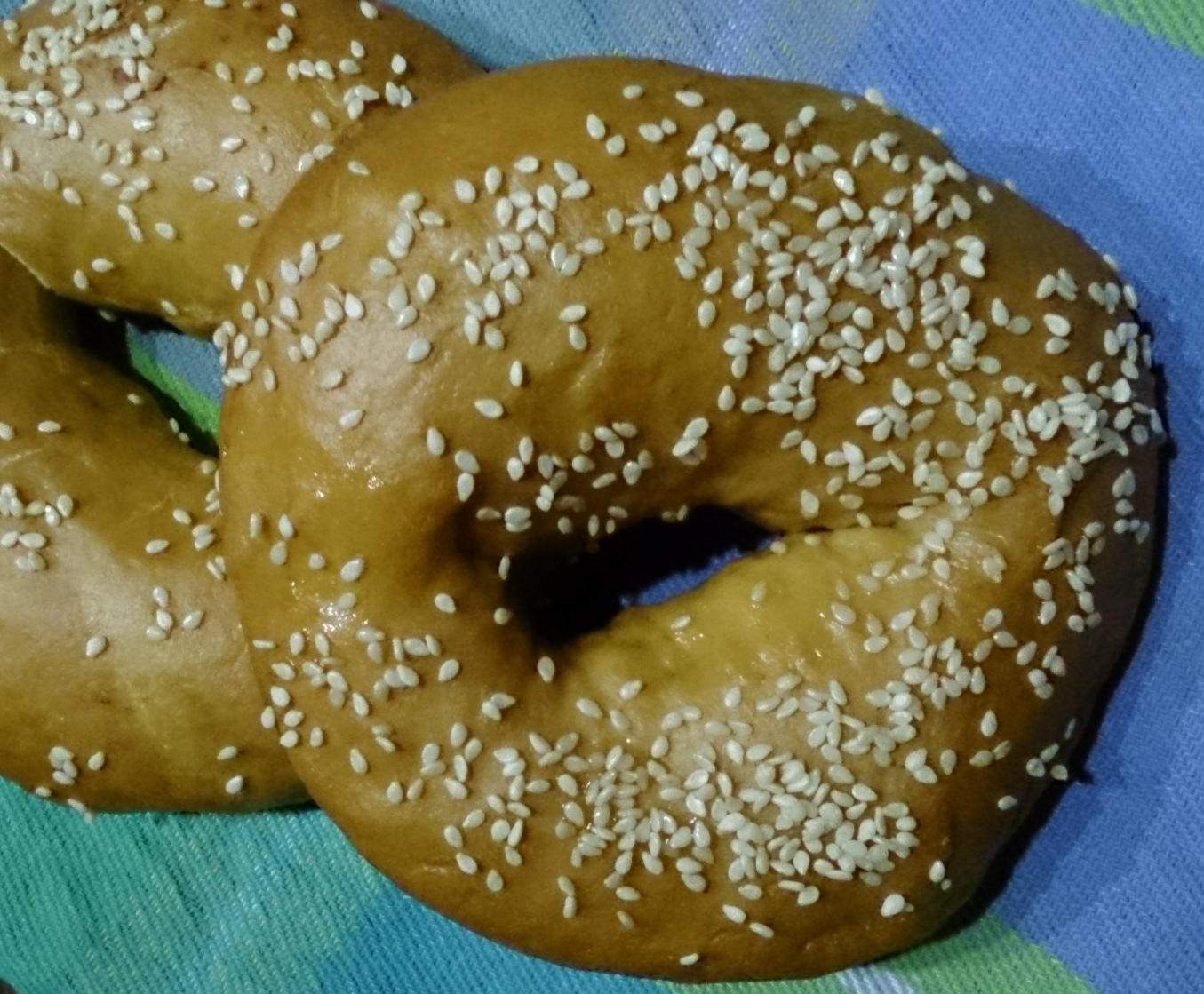 Bagel ou pain à hamburgers