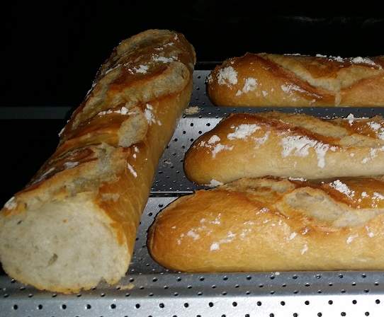 Baguettes mie aéréé