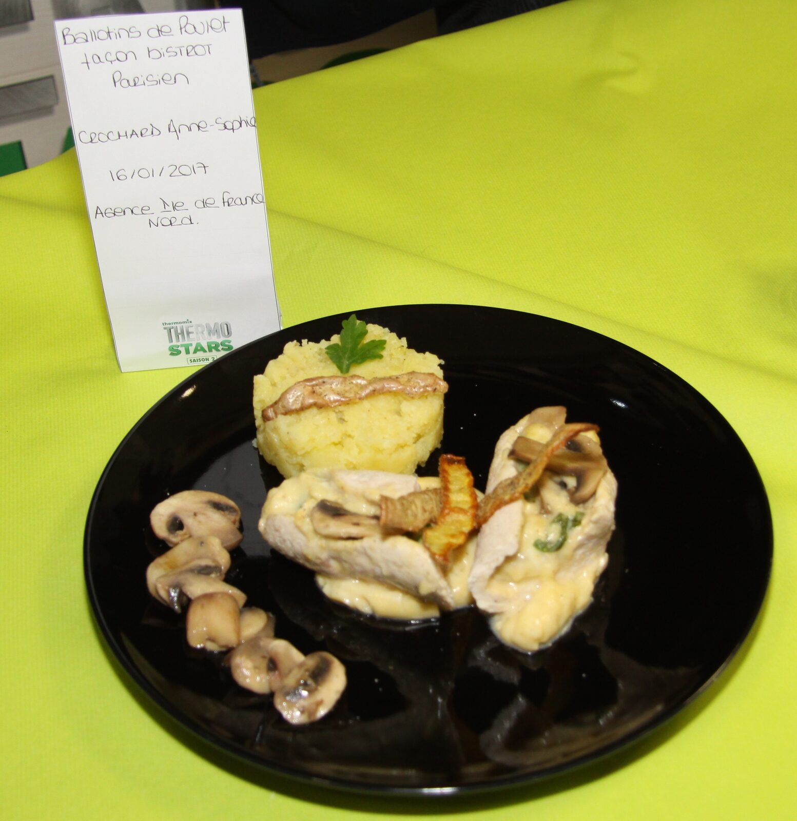 Ballotins de Poulet façon Bistrot Parisien