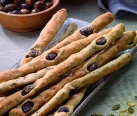Bâton apéro oignon-olive