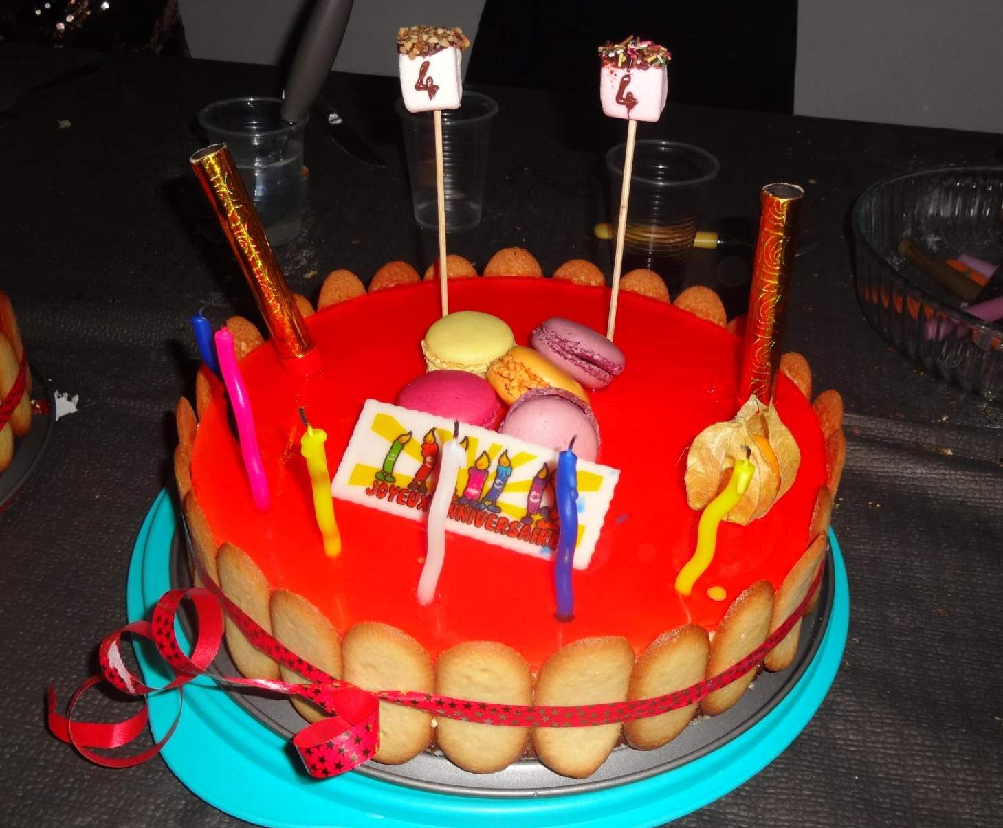 BAVAROIS ABRICOTS ou PECHES ou FRAISES