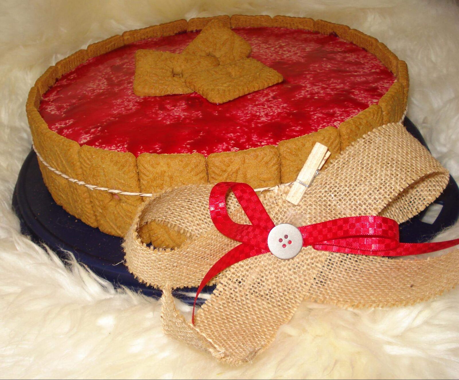 Bavarois Choco Framboise, Biscuit Spéculos