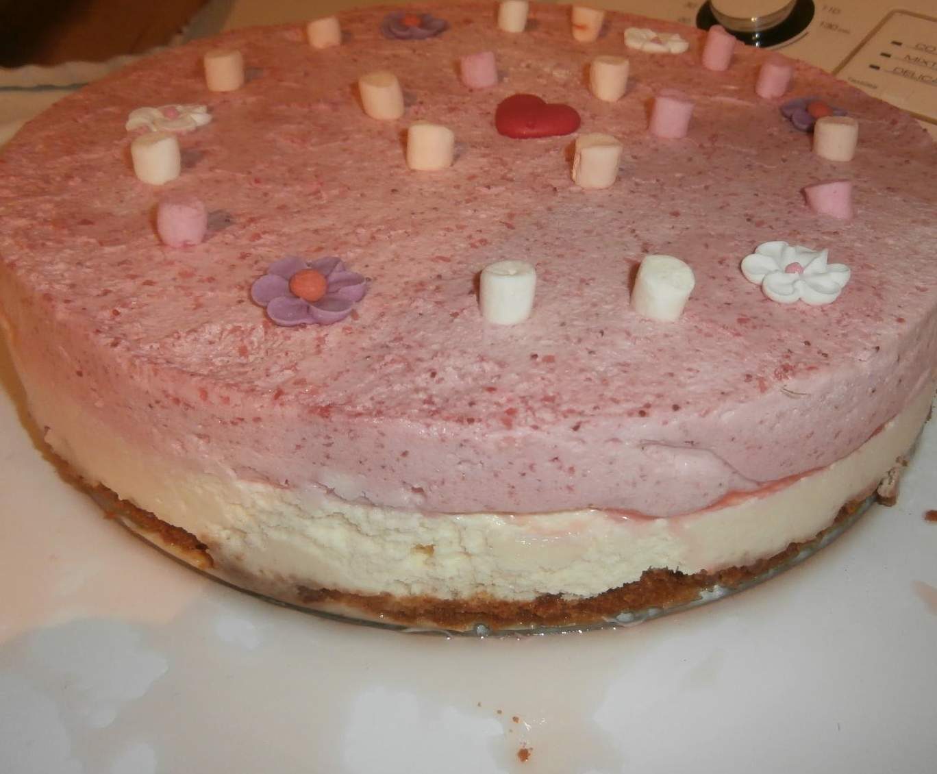 Bavarois fraise spéculoos