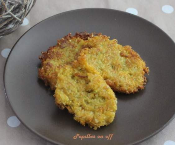 Beignets de carottes et courgettes au boulgour