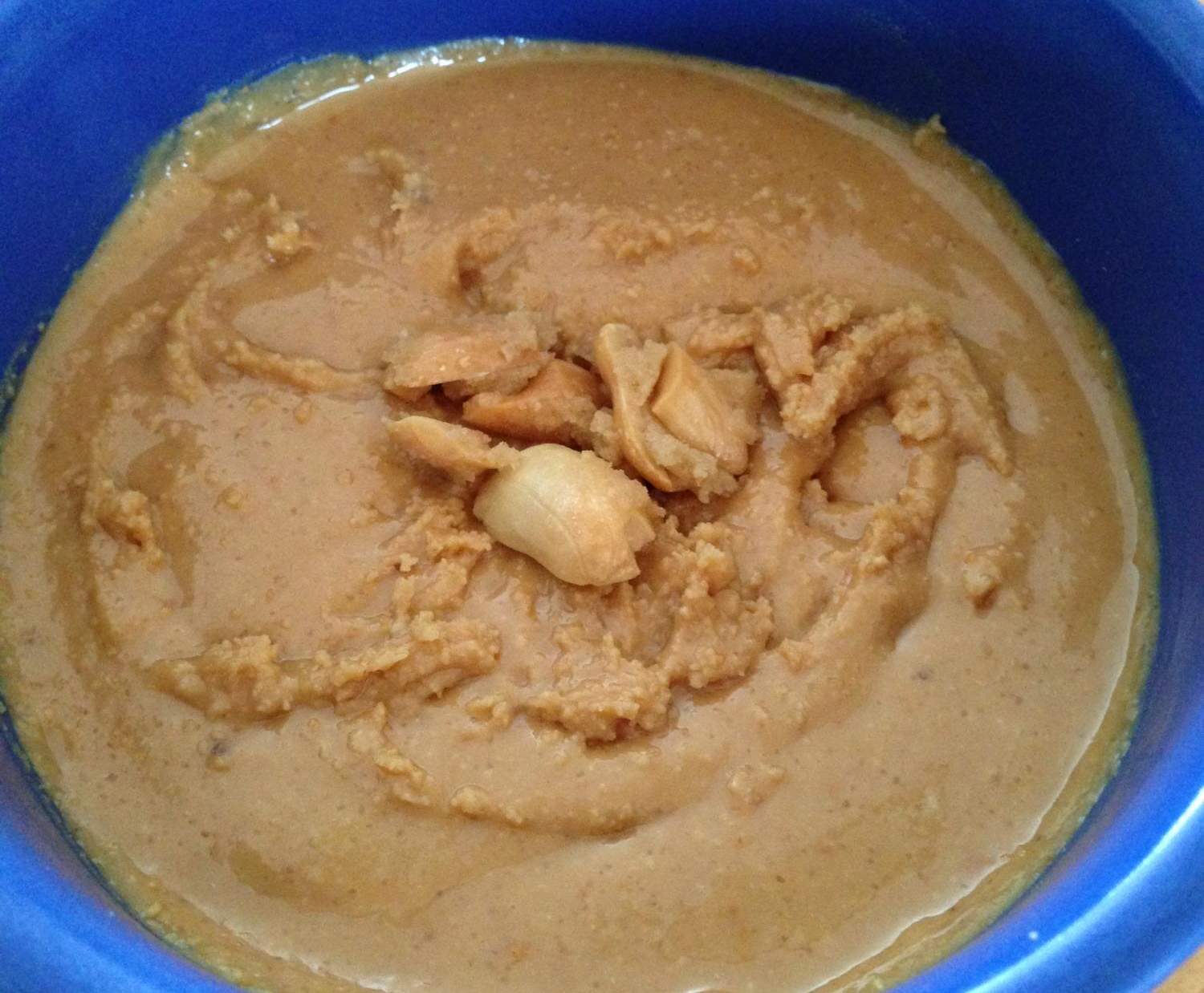 Beurre de cacahuetes, peanut butter - Maison