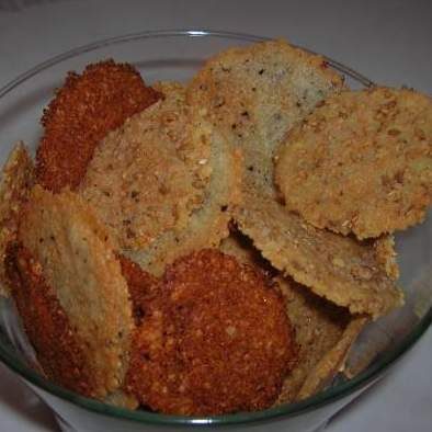 Biscuit apéritif au parmesan