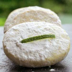 Biscuits fondants au citron vert