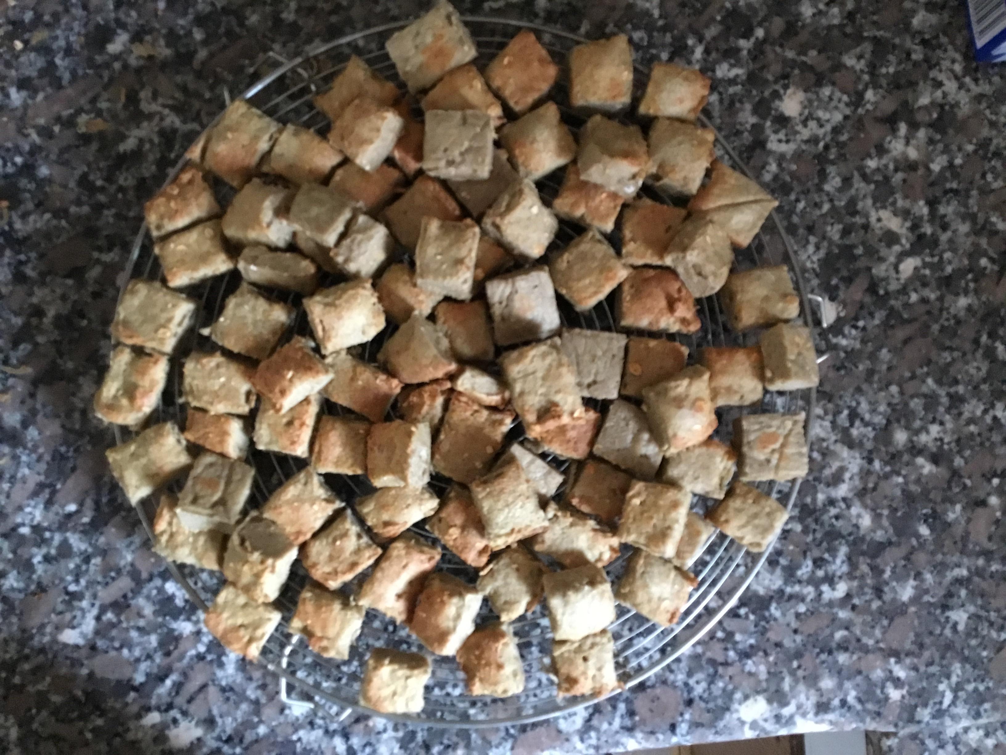 Biscuits pour chien au poulet
