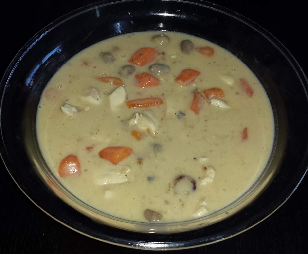 Blanquette de poulet allégée