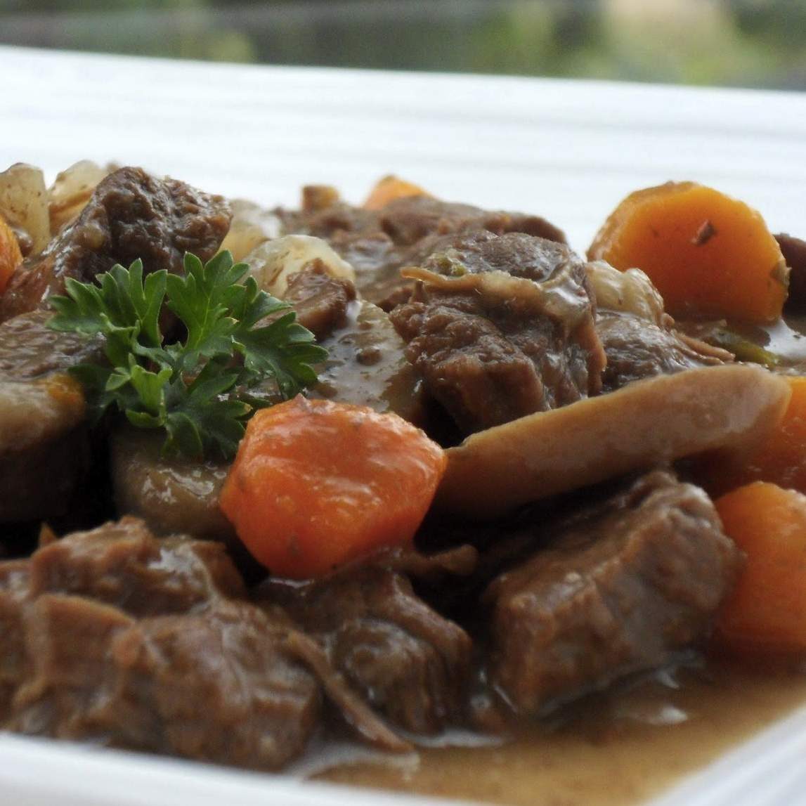 Boeuf bourguignon revisité