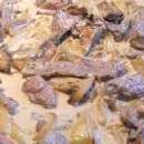 Bœuf Strogonoff aux pommes de terre