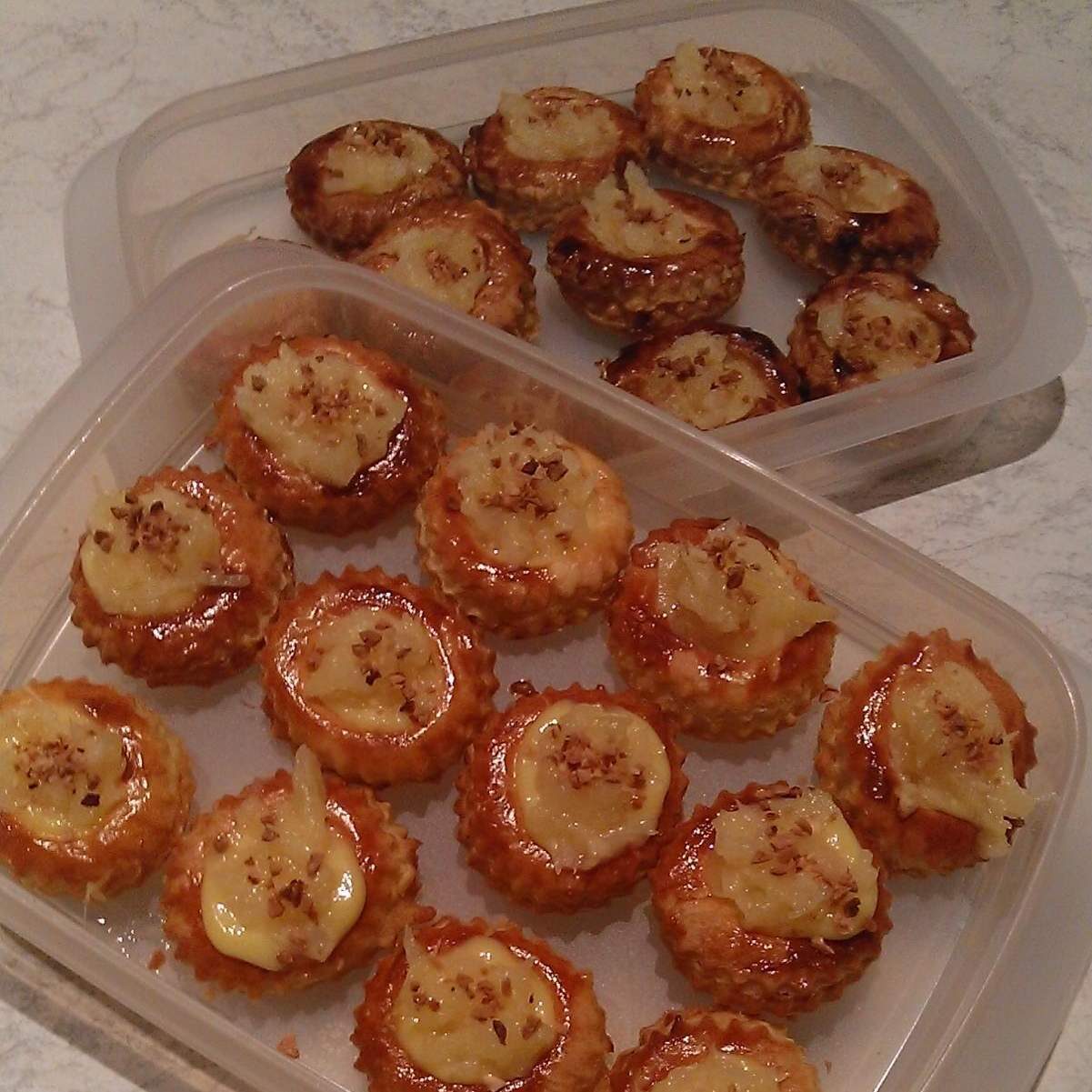 Bouchée à la reine citron ananas