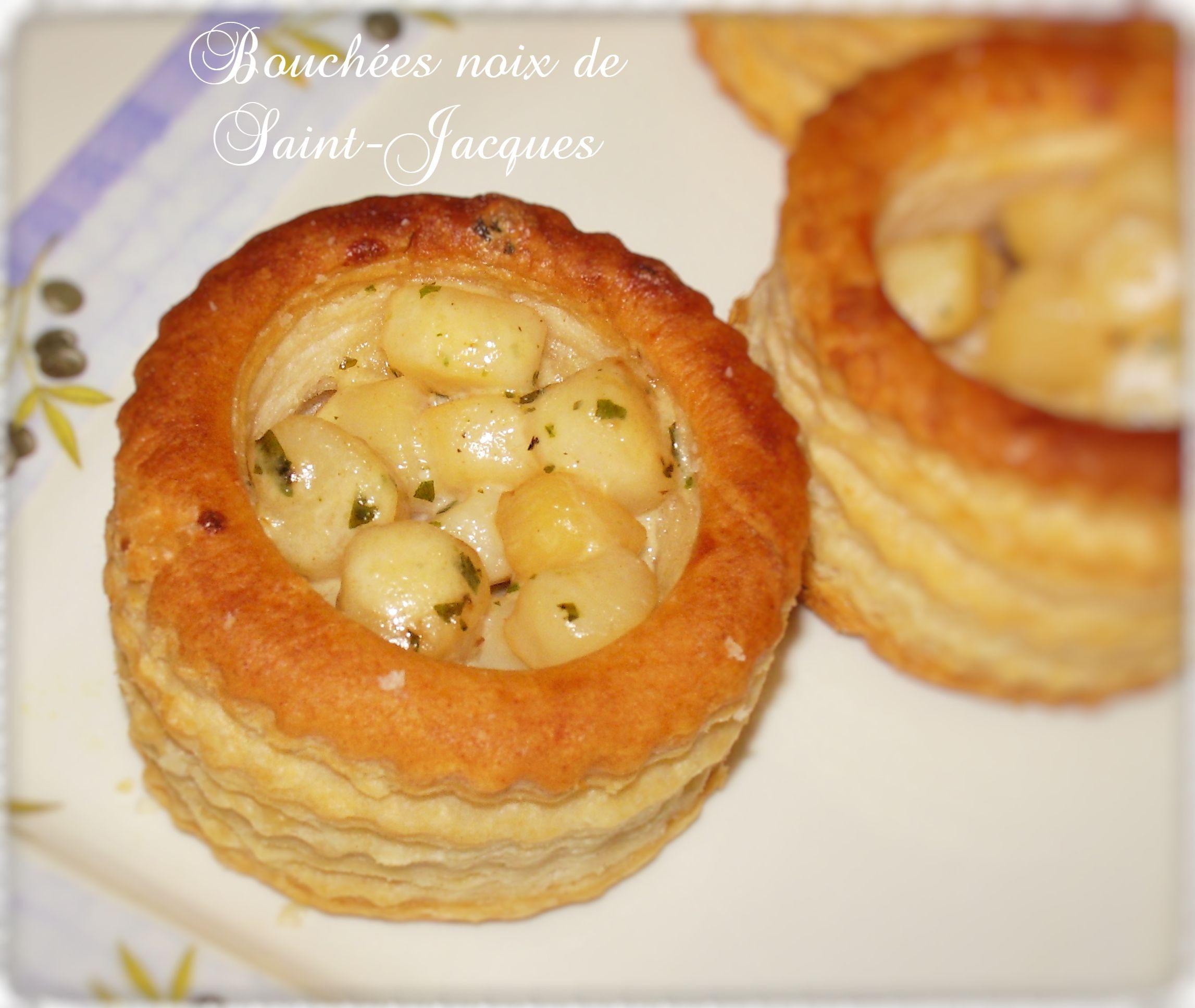 Bouchées noix de Saint-Jacques