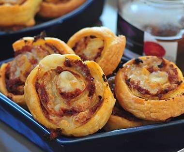 Bouchées tomates séchées mozzarella