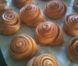 Boules suedoises ou escargots à la cannelle