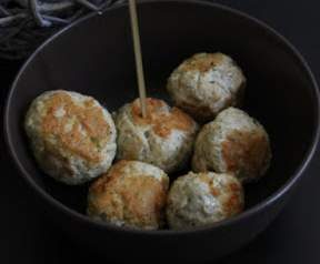 Boulettes de poulet et parmesan