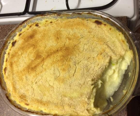 Brandade de cabillaud pomme de terre et poireaux