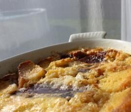 Bread Carambar Pudding
