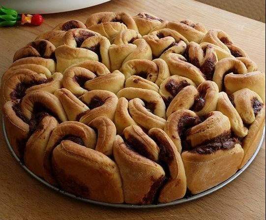 brioche bouclette au chocolat