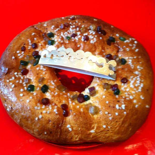 Brioche des rois aux fruits confits