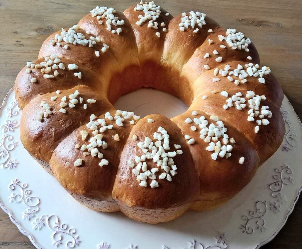 Brioche pure coco sans oeufs