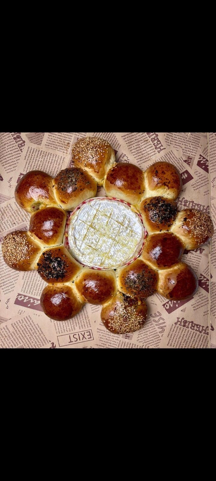 Brioche salé cœur camembert Mra O Nos (Yoss06)