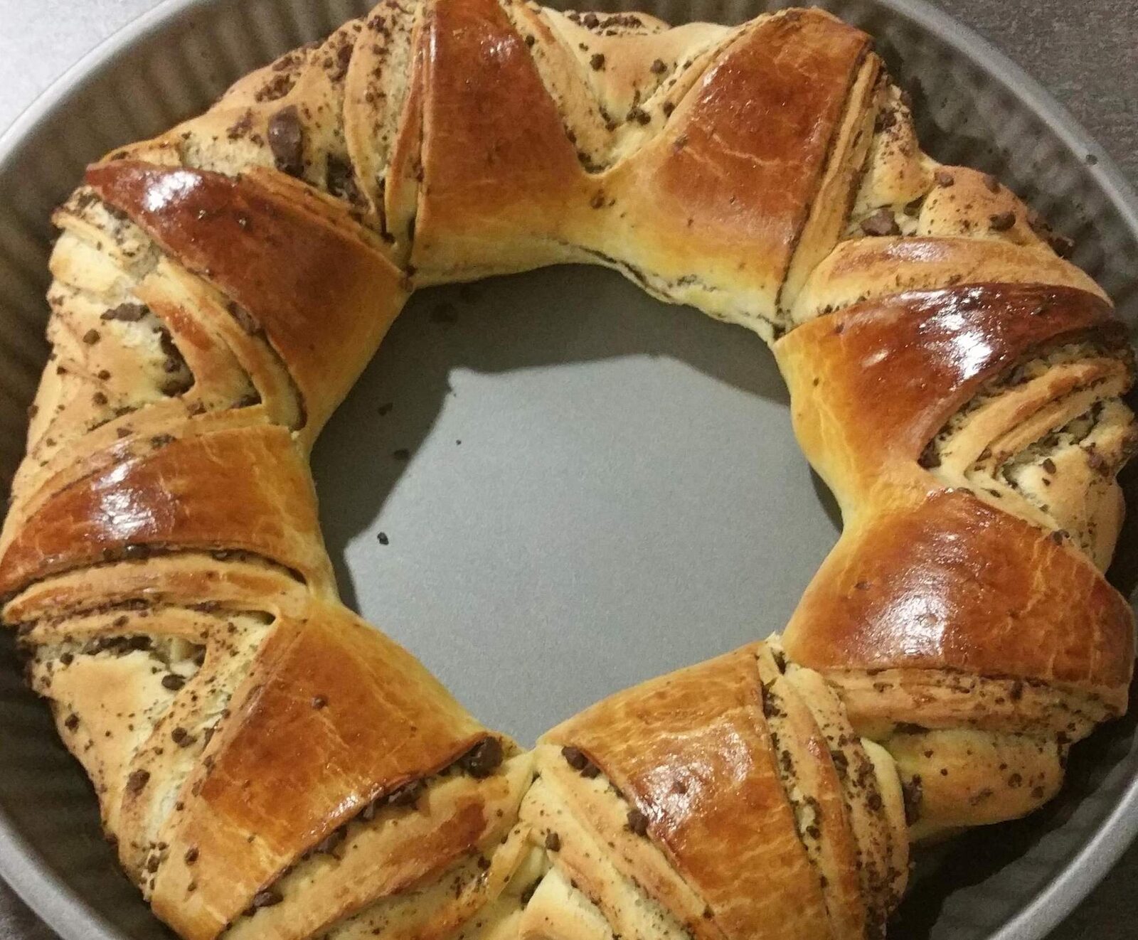 Brioche Soleil aux pépites de chocolat