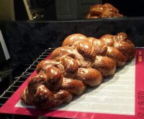 Brioche tendrement chocolat.
