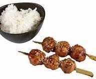 brochette de poulet teriyaki