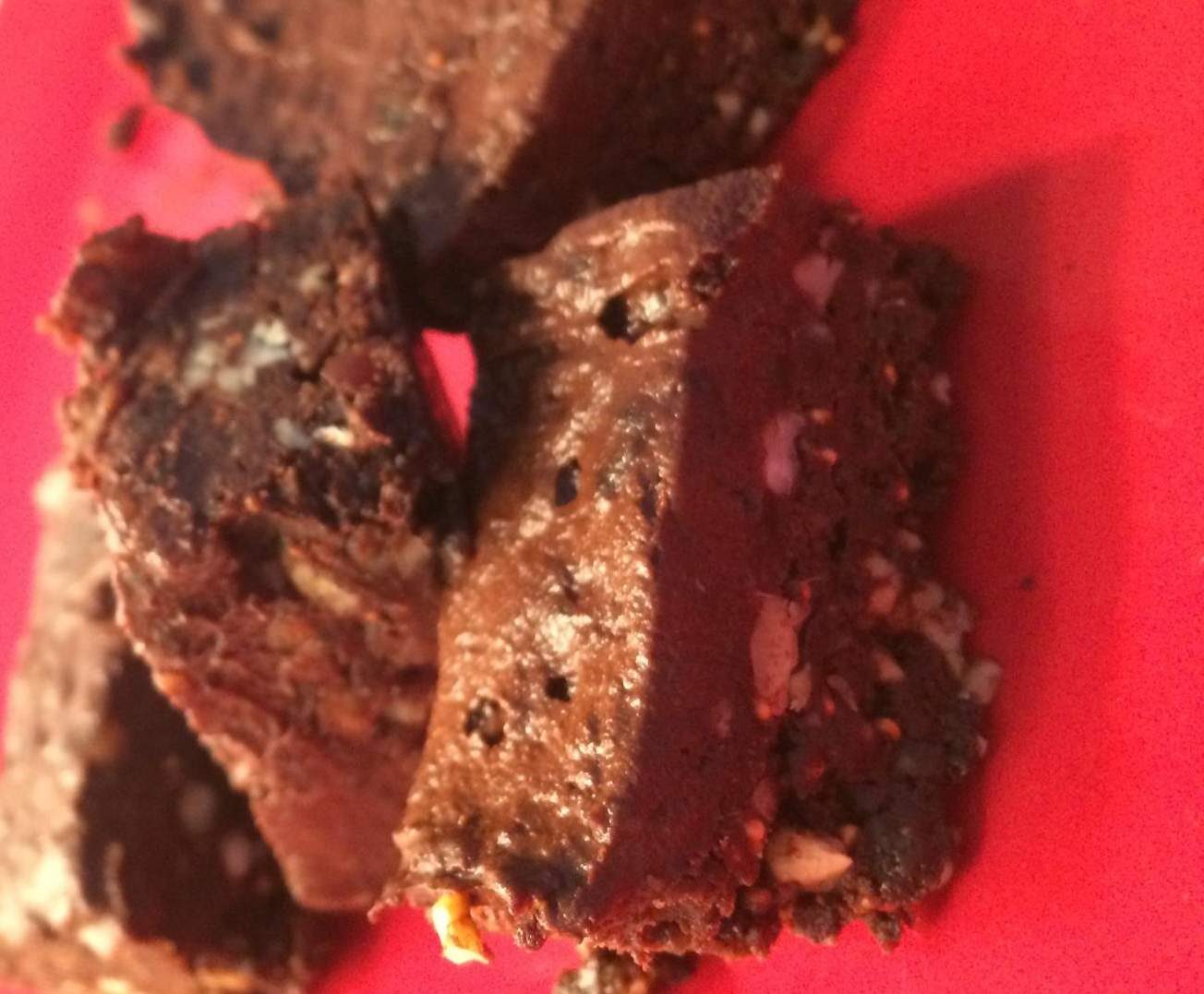 Brownie sans remords, Vegan, sans gluten, Cru