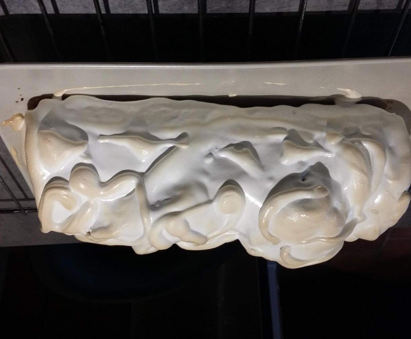 buche au citron meringuée