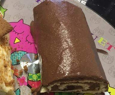 Bûche Nutella mascarpone