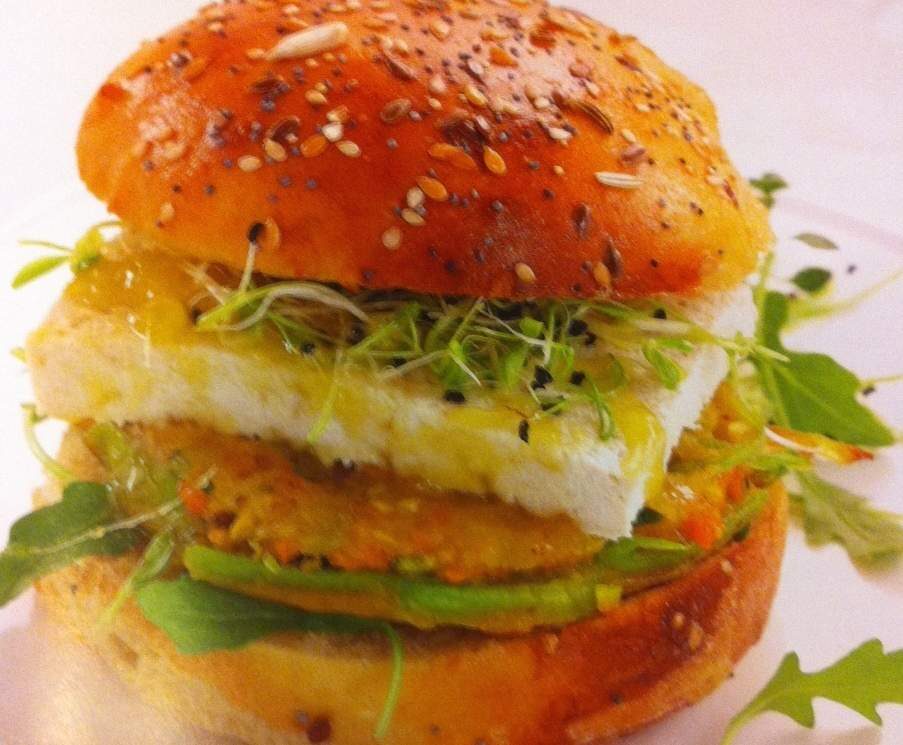 Burger au tofu