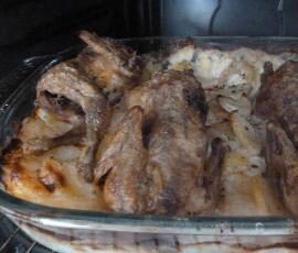 cailles-et gratin dauphinois