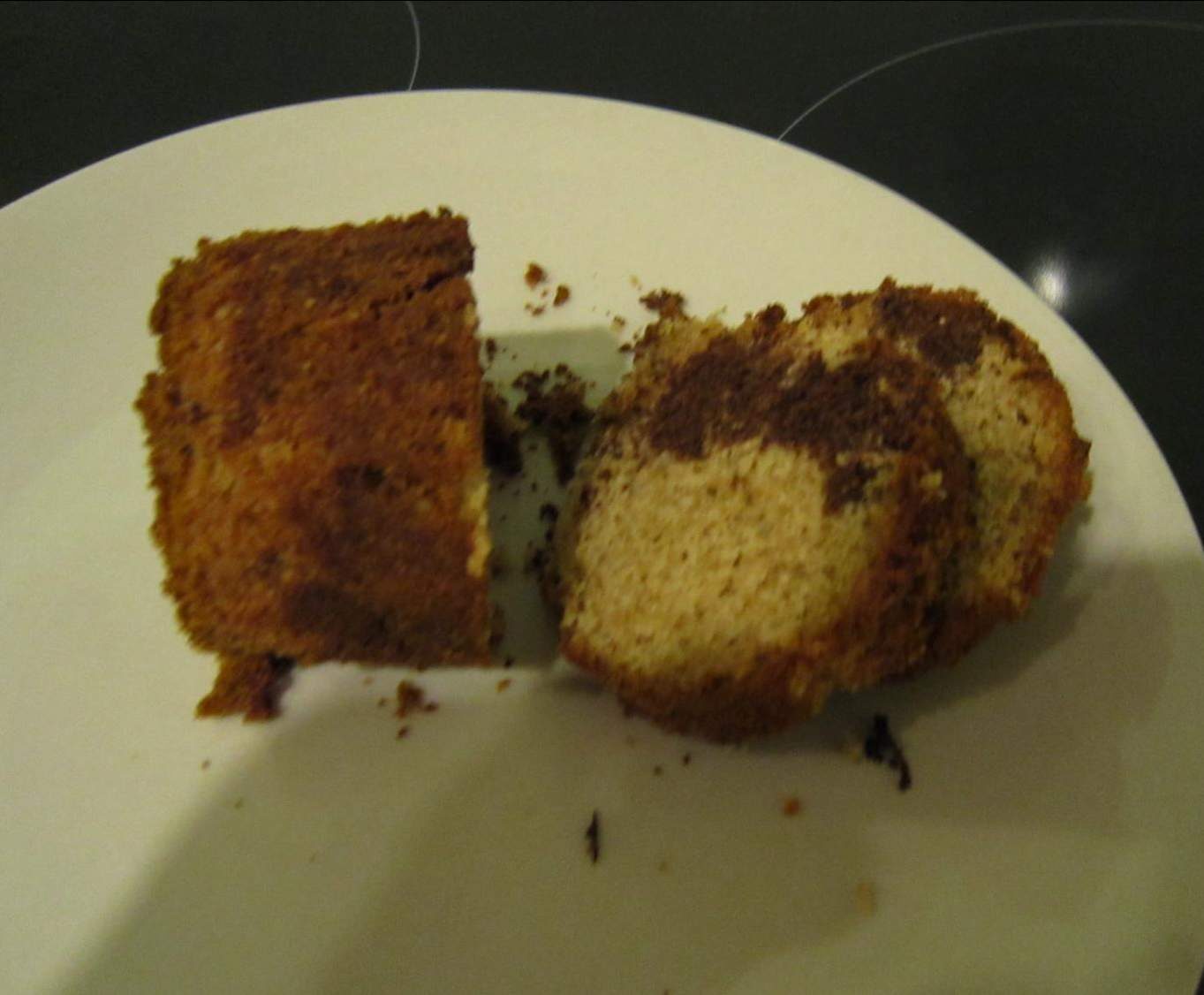 Cake à la farine de châtaigne en bocal