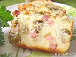 Cake au jambon