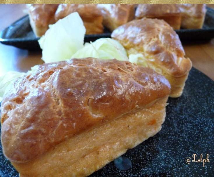 Cake au tarama, surimi et citron