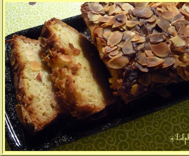 Cake aux pommes et aux amandes