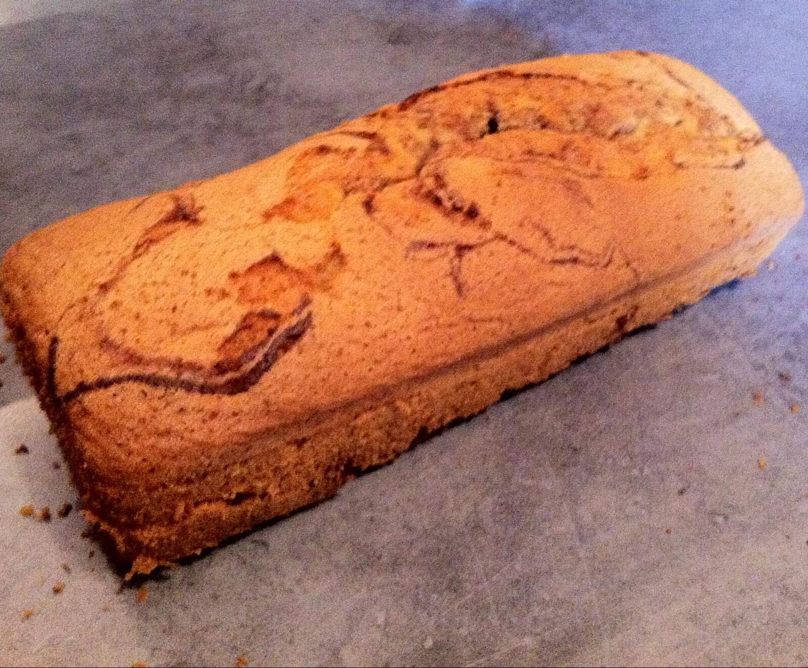 Cake marbré moelleux