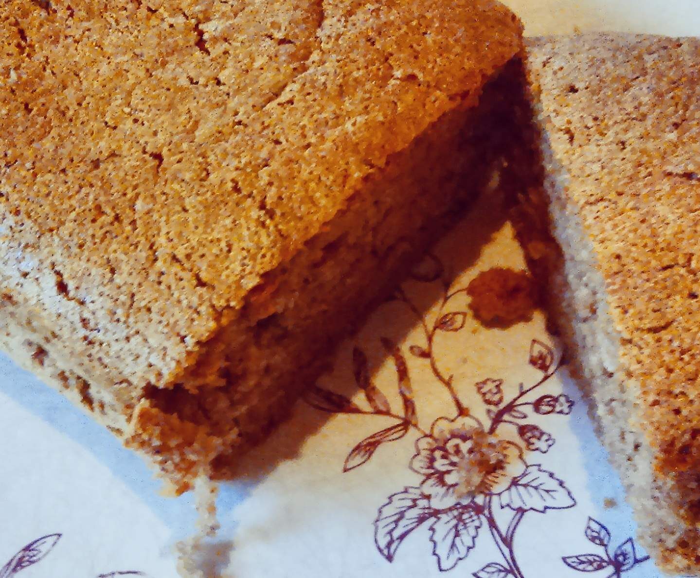 Cake moelleux à la farine de chataîgne