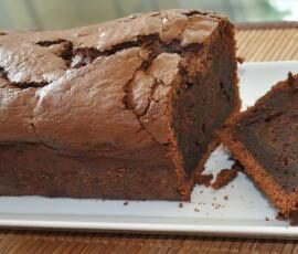 Cake moelleux chocolat pommes