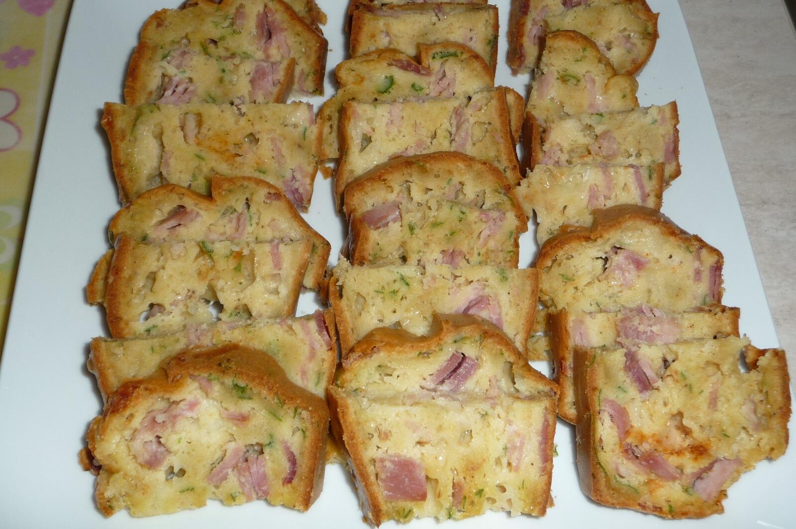 cake salé jambon mozzarella