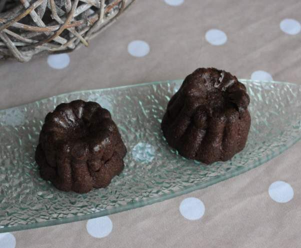 Cannelés bordelais au chocolat