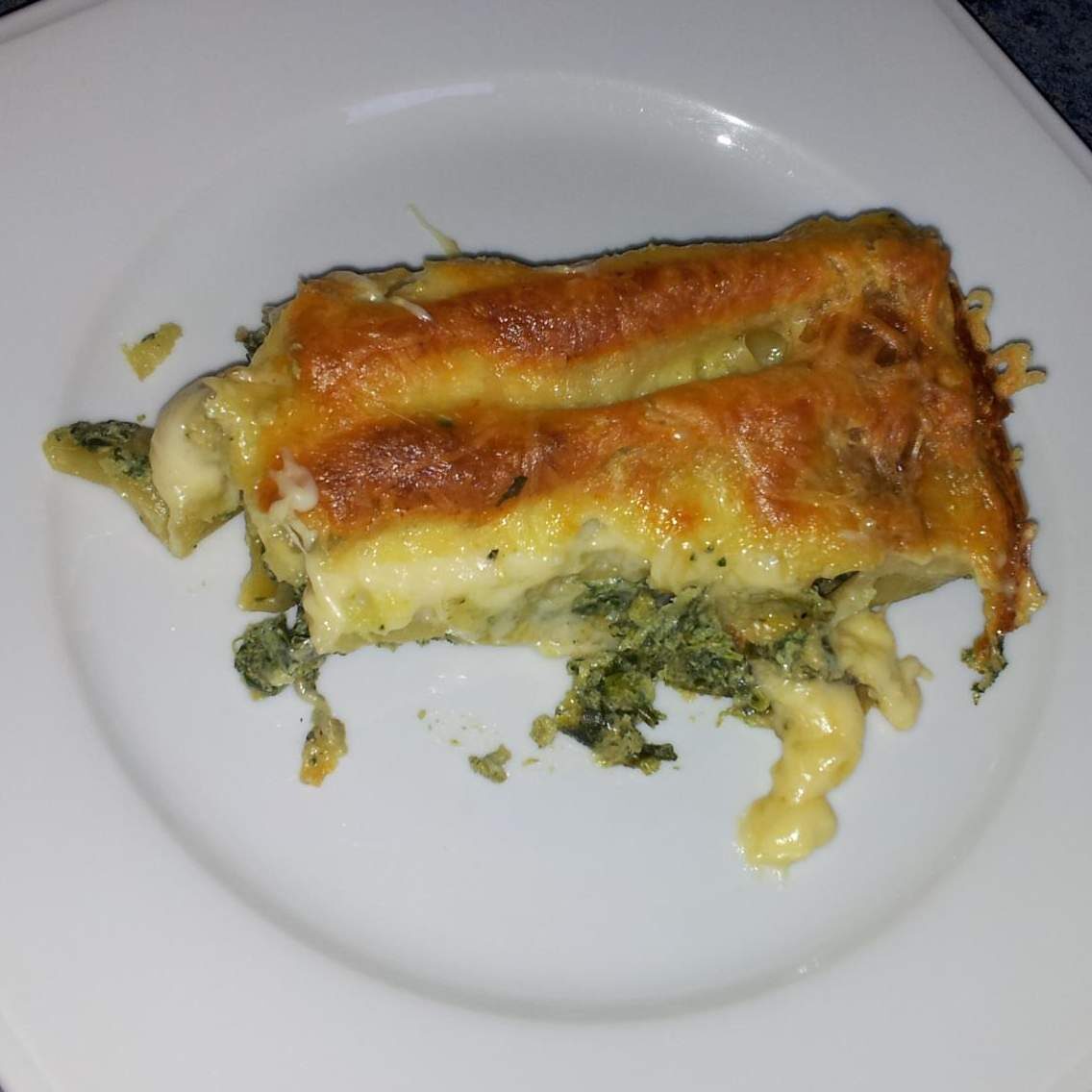 Cannelloni aux épinards
