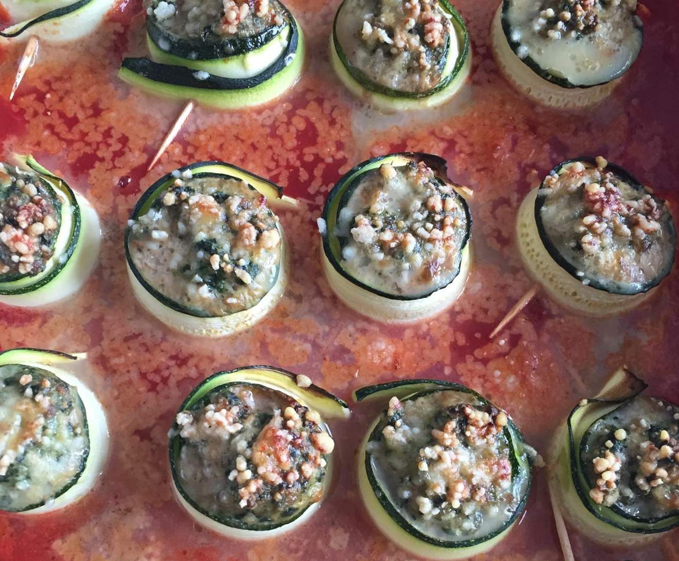 Cannelloni de Courgettes