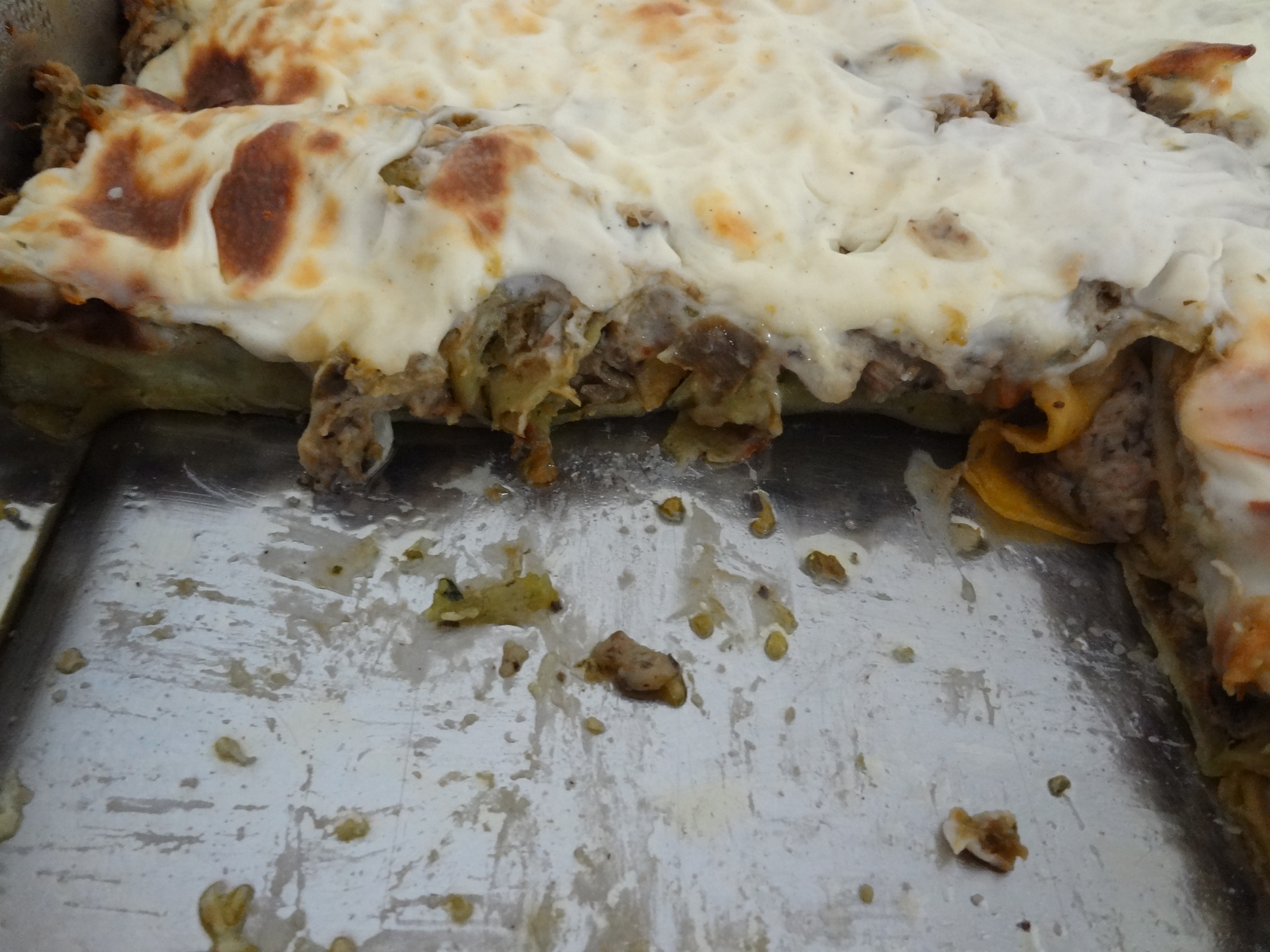 Cannellonis aux deux couleurs et saveurs végétariens